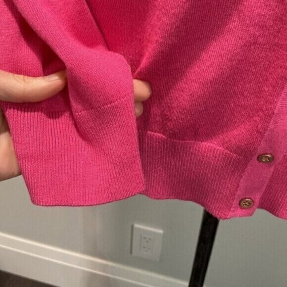 Cable & Gauge Pink Cardigan sweater Size xlarge​​​ - Picture 10 of 12